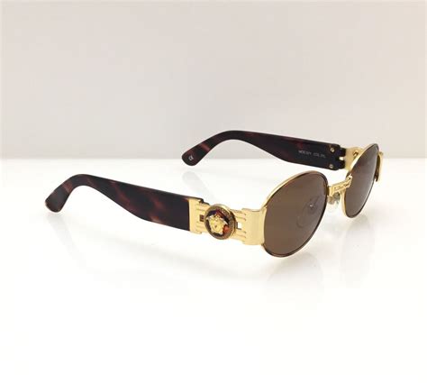 versace gold sunglasses vintage